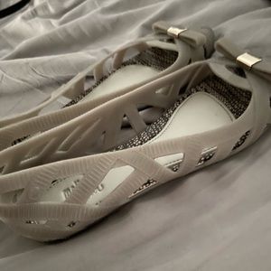 Melissa x Jason Wu Collab Grey Flats